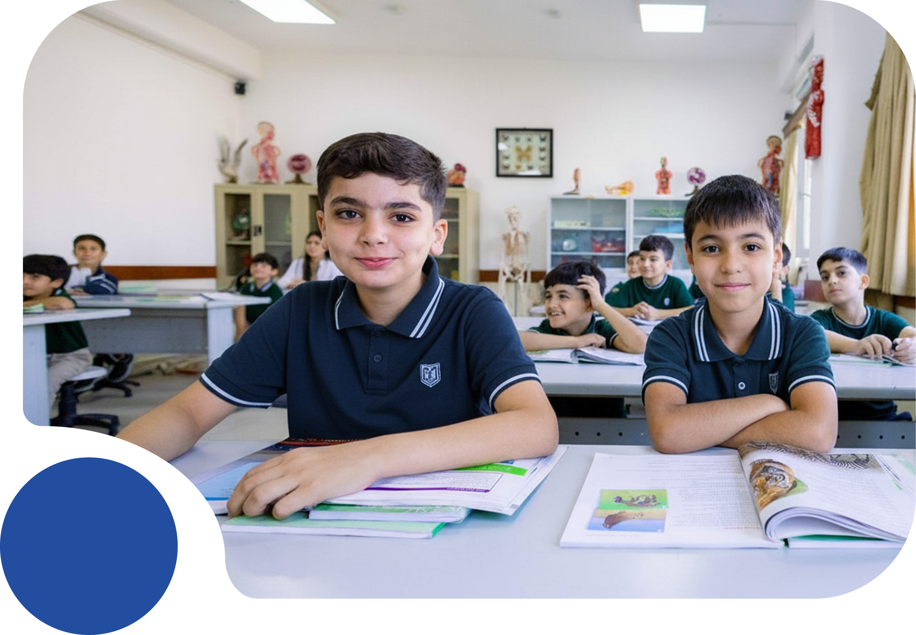 Students in classroom
